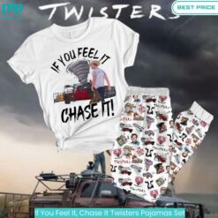 If You Feel It, Chase It Twisters Pajamas Set Ah! It is marvellous