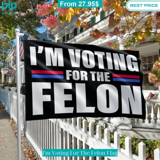 I'm Voting For The Felon Flag Cuteness overloaded