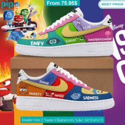 inside out 2 name characters nike air force 1 4