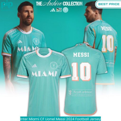 Inter Miami CF Lionel Messi 2024 Football Jersey Awesome Pic guys