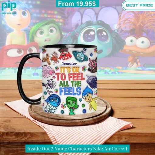 It's Ok To Feel All The Feels Inside Out 2 Custom Mug Unique and sober