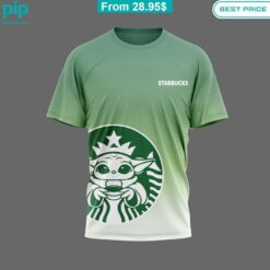 It's Starbucks Time Baby Yoda Shirt Nice photo dude