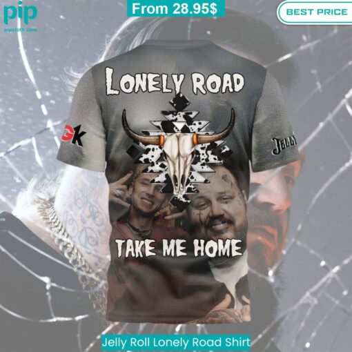 Jelly Roll Lonely Road Shirt Best picture ever