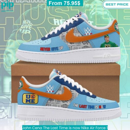 John Cena The Last Time is now Nike Air Force 1 Hey! You look amazing dear