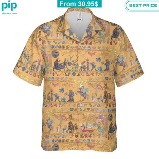 Journey Tapestry The Legend Of Zelda Hawaiian Shirt Studious look