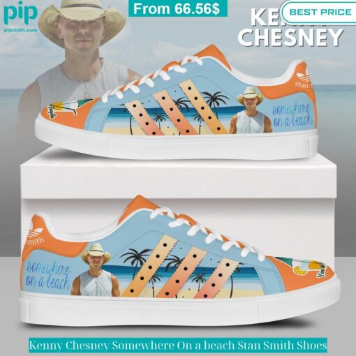 Kenny Chesney Somewhere On a beach Stan Smith Shoes Generous look