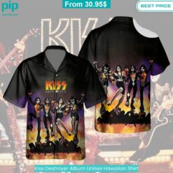 Kiss Destroyer Album Unisex Hawaiian Shirt Unique and sober