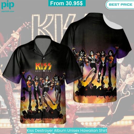 Kiss Destroyer Album Unisex Hawaiian Shirt Unique and sober