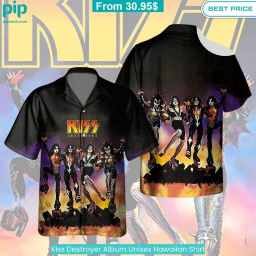 Kiss Destroyer Album Unisex Hawaiian Shirt trendy