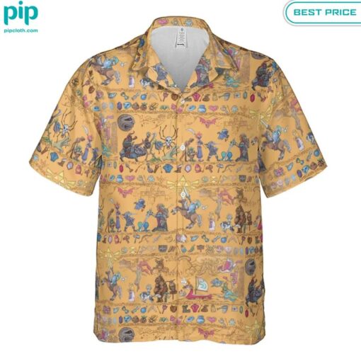 Link's Journey Tapestry The Legend Of Zelda Hawaiian Shirt cool bro