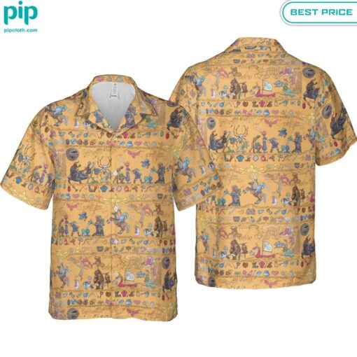 Link's Journey Tapestry The Legend Of Zelda Hawaiian Shirt cool bro