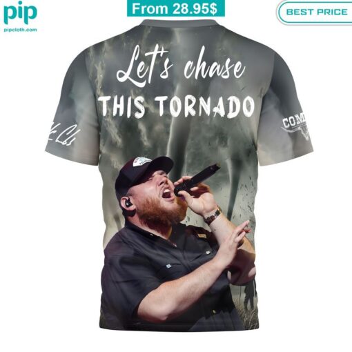 Luke Combs Let's Chase This Tornado Twisters Shirt cool