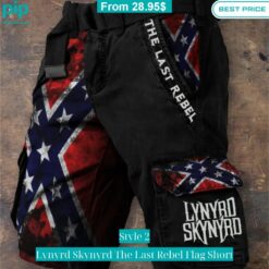 Lynyrd Skynyrd The Last Rebel Flag Short I like your hairstyle