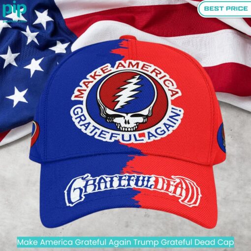 Make America Grateful Again Trump Grateful Dead Cap Out of the world