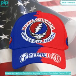 Make America Grateful Again Trump Grateful Dead Cap Which place is this bro?