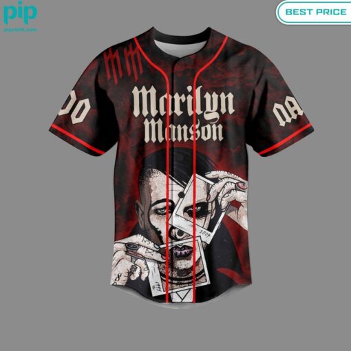 Marilyn Manson Sweet Dreams Custom Baseball Jersey comfortable