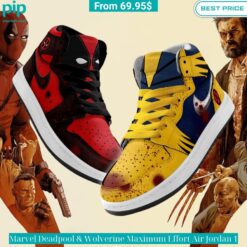 Marvel Deadpool & Wolverine Maximum Effort Air Jordan 1 Sizzling