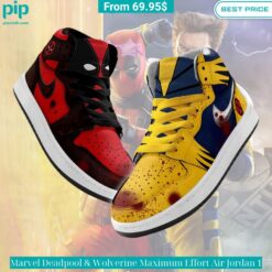 Marvel Deadpool & Wolverine Maximum Effort Air Jordan 1 You look handsome bro