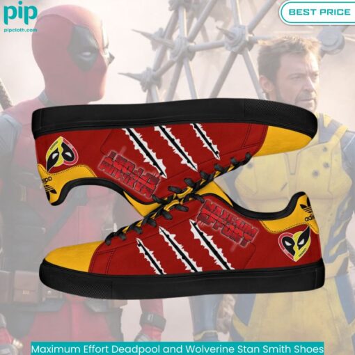 Maximum Effort Deadpool and Wolverine Stan Smith Shoes Best click of yours