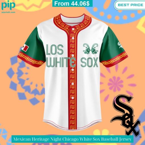 Mexican Heritage Night Chicago White Sox Baseball Jersey Good click