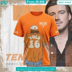 Morgan Wallen Tennessee Fan T Shirt Trending picture dear