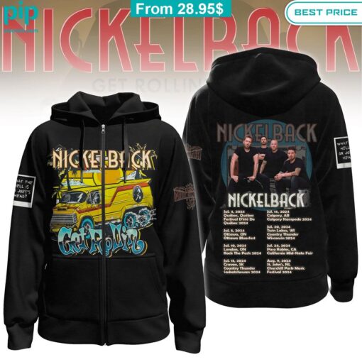 Nickelback Get Rollin' Album Hoodie I like your hairstyle