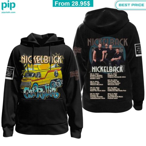 Nickelback Get Rollin' Album Hoodie You tried editing this time?