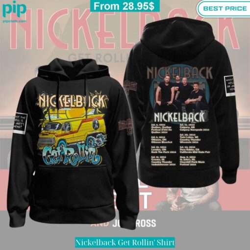 Nickelback Get Rollin' Shirt Mesmerising