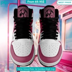 Nicki Minaj Pink Air Jordan High Top Which place is this bro?