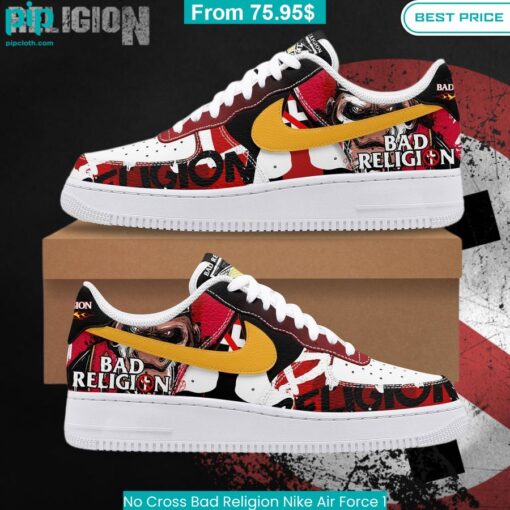 No Cross Bad Religion Nike Air Force 1 cool