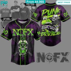 NOFX Punk in Drublic Baseball Jersey Best couple on earth