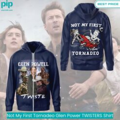 Not My First Tornadeo Glen Power TWISTERS Shirt Best couple on earth