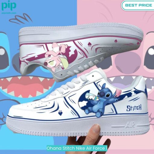 Ohana Stitch Nike Air Force 1 Rocking picture