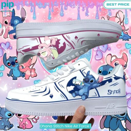 Ohana Stitch Nike Air Force 1 It is too funny