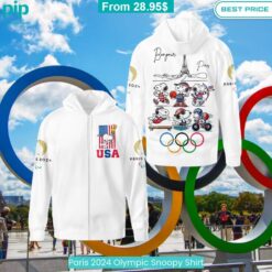 Paris 2024 Olympic Snoopy Shirt Is this your new friend?