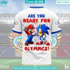 Paris 2024 Olympics Mario and Sonic T Shirt My favourite picture of yours