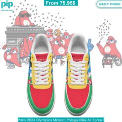 Paris 2024 Olympics Mascot Phryge Nike Air Force 1 comfortable