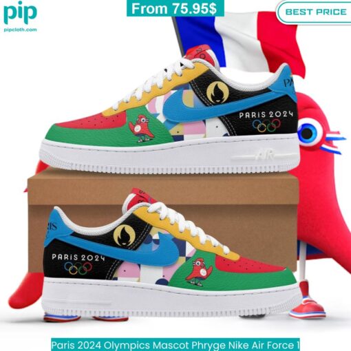 Paris 2024 Olympics Mascot Phryge Nike Air Force 1 comfortable