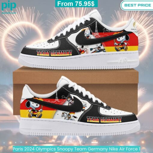 Paris 2024 Olympics Snoopy Team Germany Nike Air Force 1 Comfortable