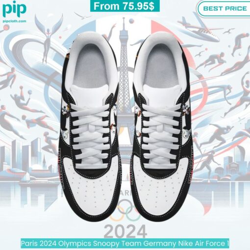 Paris 2024 Olympics Snoopy Team Germany Nike Air Force 1 Comfortable