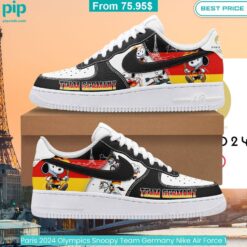 Paris 2024 Olympics Snoopy Team Germany Nike Air Force 1 Natural and awesome