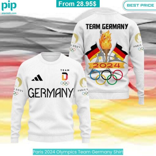 Paris 2024 Olympics Team Germany Shirt Studious look