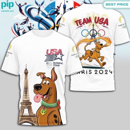 Paris 2024 Olympics USA team Scooby Doo Shirt Rejuvenating picture