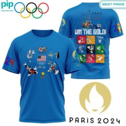 Paris 2024 Olympics Win The Gold Shirt Trending picture dear