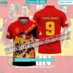 Personalized EURO 2024 Spain Shirt The power of beauty lies within the soul.