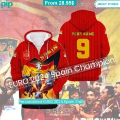 Personalized EURO 2024 Spain Shirt Rocking picture