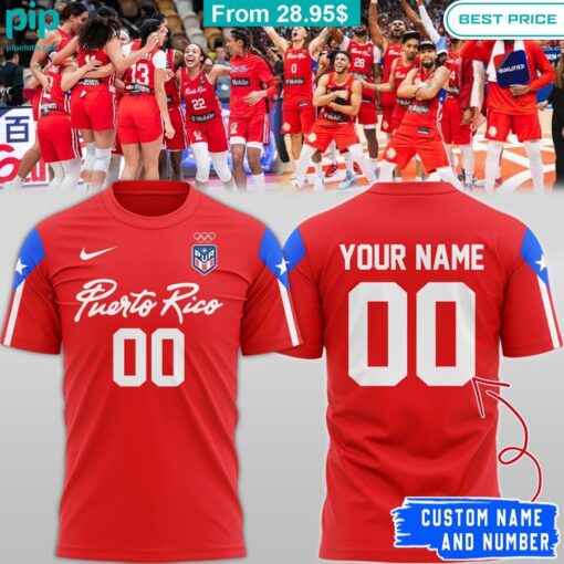 Personalized Puerto Rico Olympic Games Paris 2024 T shirt My friends!