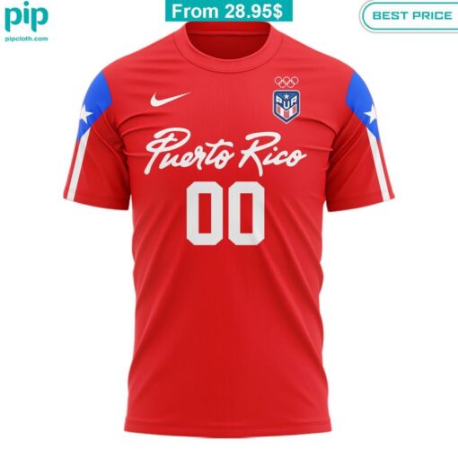 Personalized Puerto Rico Olympic Games Paris 2024 T shirt Nice photo dude