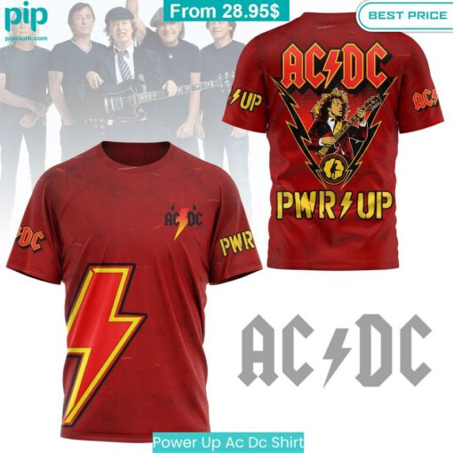 Power Up Ac Dc Shirt Nice place and nice picture