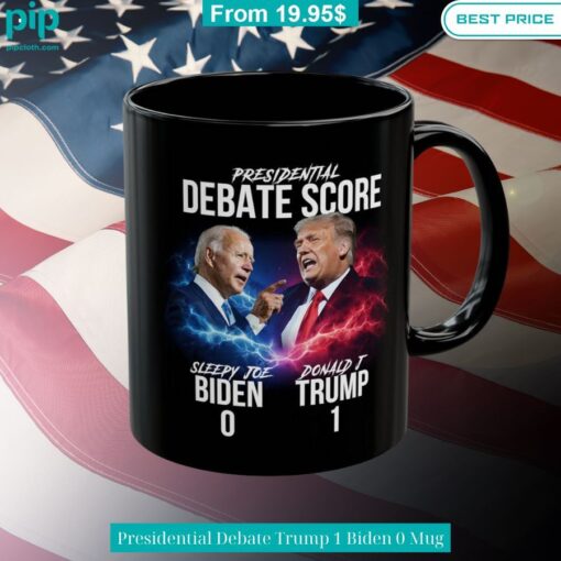 Presidential Debate Trump 1 Biden 0 Mug Have you joined a gymnasium?